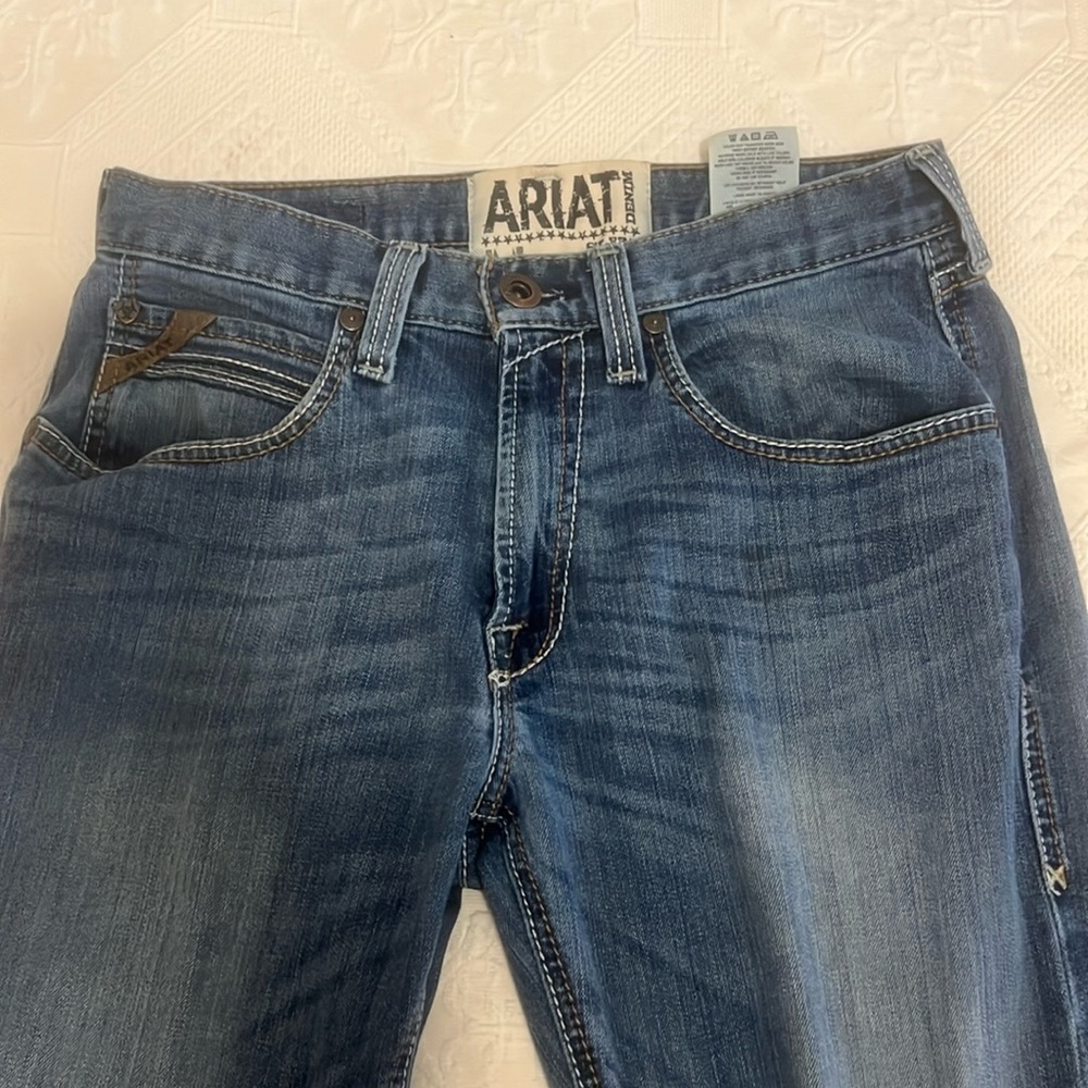 Ariat Denim Jean, M5 Straight Slim, 31/34
